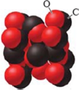 Identify the type of solid shown in the image.  