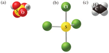 <strong>Which of the following sets of formulas is correct for the molecules in the figure? </strong> A)H<sub>2</sub>SO<sub>3</sub>, SCl<sub>4</sub>, C<sub>2</sub>H<sub>4</sub><sub> </sub> B)H<sub>2</sub>SO<sub>3</sub>, SCl<sub>3</sub>, C<sub>2</sub>H<sub>4</sub><sub> </sub> C)H<sub>2</sub>SO<sub>4</sub>, SCl<sub>3</sub>, C<sub>2</sub>H<sub>4</sub><sub> </sub> D)H<sub>2</sub>SO<sub>4</sub>, SCl<sub>4</sub>, CH<sub>4</sub><sub> </sub> E)H<sub>2</sub>SO<sub>4</sub>, SCl<sub>4</sub>, C<sub>2</sub>H<sub>4</sub><sub> </sub>