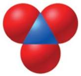 <strong>The name of the oxoanion of nitrogen with a 1-charge shown in the figure is: </strong> A)nitrooxate ion. B)nitride ion. C)nitrite ion. D)nitrate ion. E)nitrous ion.