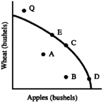 Figure 3-4   -Suppose the U.S.government has an annual budget of about $3.03 trillion.Does the U.S.government face the problem of scarcity?