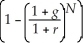 <strong>Which of the following statements regarding growing annuities is FALSE?</strong> A)A growing annuity is a stream of N growing cash flows,paid at regular intervals. B)We assume that g < r when using the growing annuity formula. C)PV of a growing annuity = C × D)A growing annuity is like a growing perpetuity that never comes to an end.