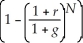 <strong>Which of the following formulas is INCORRECT?</strong> A)PV of a growing annuity = C × B)PV of an annuity = C × C)PV of a growing perpetuity = D)PV of a perpetuity =