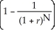 <strong>Which of the following formulas is INCORRECT?</strong> A)PV of a growing annuity = C × B)PV of an annuity = C × C)PV of a growing perpetuity = D)PV of a perpetuity =