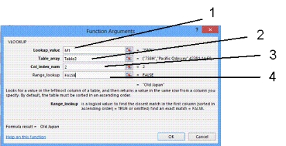 <strong> In the accompanying figure,which item points to the column you wish to search?</strong> A) 1 B) 2 C) 3 D) 4
