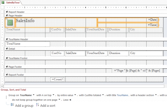 <strong> Which report section prints once for every record?</strong> A) Record B) Group C) Detail D) Page