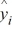 <strong>In multiple regression analysis, which one of the following is the appropriate notation for error, or residual?</strong> A) − B) − C) − D) − E) None of these answers is correct.