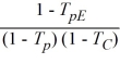 <strong>What is the relative tax advantage of debt? (T<sub>C</sub> = corporate tax rate; T<sub>pE</sub> = personal tax rate on equity income; and T<sub>p</sub> = personal tax rate on interest income.)</strong> A)   B)   C)   D)   <div style=padding-top: 35px> 