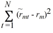 <strong>Sun Corporation has had returns of -6 percent, 16 percent, 18 percent, and 28 percent for the past four years. Calculate the standard deviation of the returns using the correction for the loss of a degree of freedom shown below. When variance is estimated from a sample of observed returns, we add the squared deviations and divide by N -1, where N is the number of observations. We divide by N -1 rather than N to correct for a loss of a degree of freedom. The formula is Variance(   <sub> </sub> <sub>m </sub>)=     Where   <sub> </sub> <sub>m </sub>is the market return in period t and r<sub>m</sub> is the mean of the values of r<sub>mt</sub>.</strong> A)11.6 percent B)14.3 percent C)13.4 percent D)14.0 percent <div style=padding-top: 35px> 