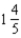 <strong>Convert to a percent: </strong> A) 1.45% B) 145% C) .180% D) 180%