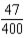 <strong>Convert to a reduced fraction, mixed number, or whole number: 11.75%</strong> A) B) C) D) 11.75