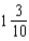 <strong>Convert to a percent: </strong> A) 1.3% B) .13% C) 13% D) 130%