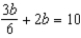 <strong>Solve the equation: </strong> A) 4 B) 5.5 C) 12 D) 8.25