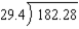 <strong>Divide: </strong> A) 6 B) 0.16129 C) 6.2 D) 6.5