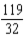 <strong>Convert to the decimal equivalent (round to hundredths if necessary): </strong> A) 3.72 B) 3.719 C) 3.7 D) 4
