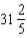 <strong>Convert to the fractional equivalent and reduce to lowest terms: 31.401</strong> A) B) C) D)