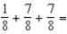 <strong>Add and show as reduced mixed number or proper fraction: </strong> A) B) C) D)