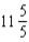 <strong>Convert the following improper fraction to a whole number or a mixed number: </strong> A) B) C) D) 11
