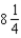 Convert the mixed number to an improper fraction: