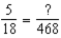 Convert the fraction to a higher term as indicated: