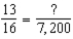 Convert the fraction to a higher term as indicated: