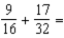 Add the fractions and reduce to lowest terms:
