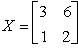 <strong>Consider the following matrix: <sub> </sub> What are its characteristic roots?</strong> A) 5 and 0 B) 5 and 5 C) 3 and 2 D) 0 and 0