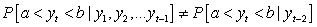 <strong>A Markov process can be written mathematically as:</strong> A) B) C) D)