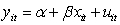 <strong>Which of the following is a mathematical expression of a time-fixed effects model?</strong> A) B) C) , D)