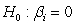 <strong>To test for unit roots in panel data, Levin, Lin and Chu (2002) develop a test based on the equation . What is the appropriate null hypothesis for this test? </strong> A) B) C) D)