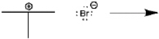 Use curved arrows to show the movement of pairs of electrons in the following reaction between a Lewis acid and a Lewis base, and show the structure of the product.