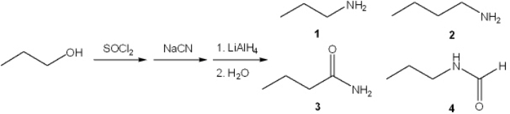 What is the major organic product of the following sequence of reactions?