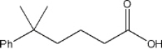 <strong>What is the IUPAC name of the following compound? </strong> A) 5,5-dimethyl-5-phenylpentanoic acid B) 5-methyl-5-phenylhexanoic acid C) 2,2-dimethylphenylpropanoic acid D) 5,5-dimethyl-5-phenylbutanal