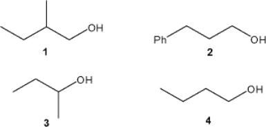 Which of the following alcohols can be prepared from a Grignard reagent and ethylene oxide?