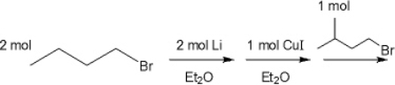 What is the major organic product obtained from the following sequence of reactions?