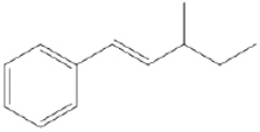 Circle all of the sp<sup>2</sup> hybridized atoms in the following molecular structure.