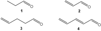 Which of the following has the highest value of λ<sub>max</sub> in the ultraviolet-visible spectrum?