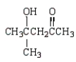The structure of the aldol shown below can be produced by reacting _________ with NaOH. Enter the name of the compound. 