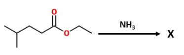 What is X in the following reaction? ​  