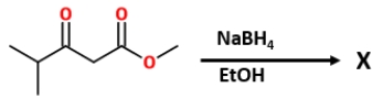 What is X in the following reaction? ​  