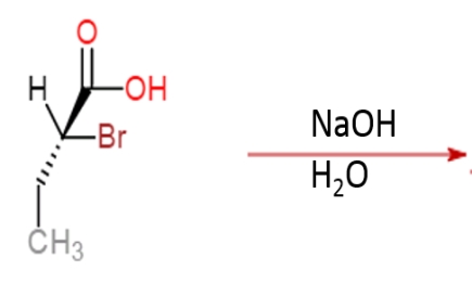Identify the major product of the following reaction. ​  