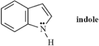 Indole is pleasant smelling in highly dilute solutions and has been used in perfumery. When indole is placed in the presence of a strong base the nitrogen atom will be deprotonated.