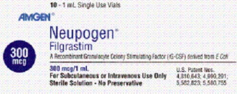 Ordered: Neupogen (Filgrastim) 0.2 mg subcut once a week for a patient who is immunosuppressed.   a. Estimated dose: b. How many mL will you prepare (to the nearest hundredth of an mL)? c. How many mg are the equivalents of 200 mcg?<div style=padding-top: 35px> 