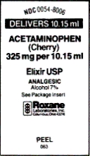 Ordered: Acetaminophen Elixir 500 mg po q4h prn for a patient with a fever. How many mL will you prepare to the nearest tenth of an mL?