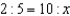 Solve for x, and prove your answer: