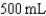 Ordered: Heparin . Available: in D5W with of heparin.