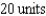 Ordered: per kg. Patient weight is . How many units will the patient receive?