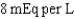 The TPN order has magnesium sulfate . The TV is . How many mEq per bag of magnesium sulfate will the patient receive?