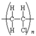 <strong>Polyvinyl chloride is used in raincoats and pipes. It is produced by the addition reaction of chloroethylene, CH<sub>2</sub>CHCl. What is the structure of the polymer produced in this reaction?</strong> A) B) C) D) E)