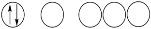 <strong>Which of the following orbital diagrams represents a paramagnetic atom? 1s 2s 2p 1) 2. 3. </strong> A) 1 only B) 2 only C) 3 only D) 1 and 2 E) 2 and 3