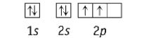 <strong>Which element has the following ground state electron configuration? </strong> A) Be B) O C) Li D) Si E) N